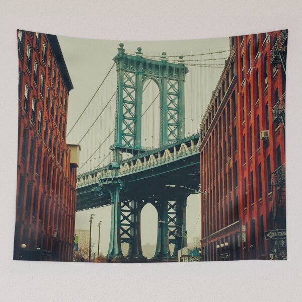 Item preview, Iconic view of the Manhattan Bridge designed and sold by Drawings Project.