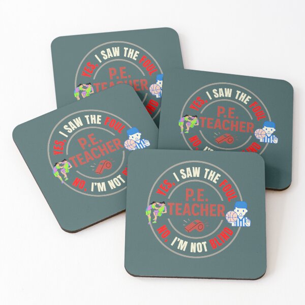 Item preview, P. E. Teacher: I saw the foul! designed and sold by LaPaz361.