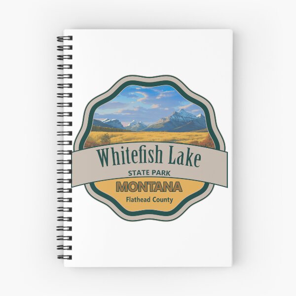 Item preview, Whitefish Lake State Park, Flathead County, Montana designed and sold by Wanderful-roads.