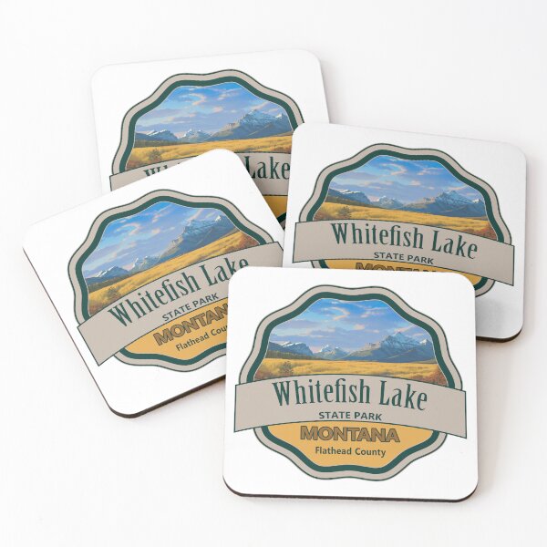 Item preview, Whitefish Lake State Park, Flathead County, Montana designed and sold by Wanderful-roads.