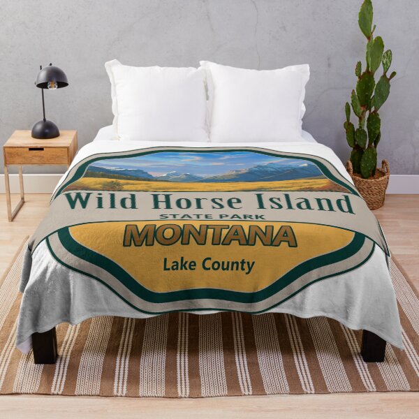 Item preview, Wild Horse Island State Park, Lake County, Montana designed and sold by Wanderful-roads.