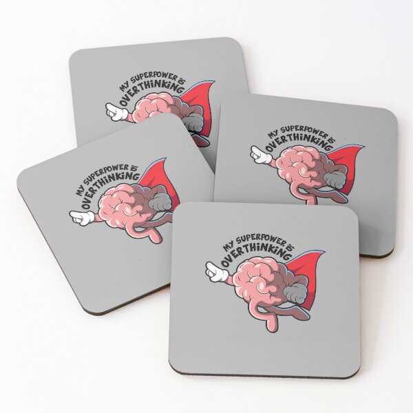 Item preview, My superpower is overthinking funny designed and sold by messy-nessie.