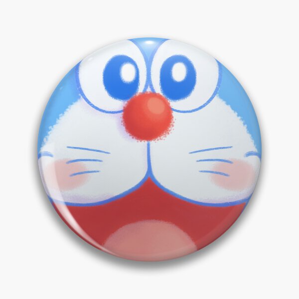 Item preview, Goofy blue robot cat designed and sold by Roxynina.