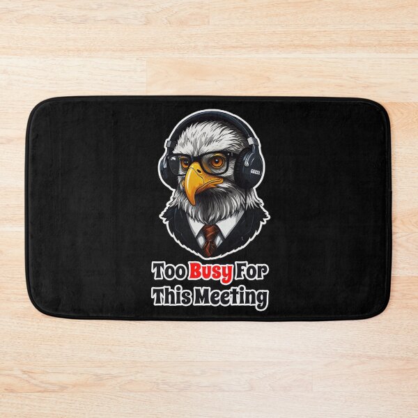 Item preview, Funny Corporate Eagle - I Hate Useless Agile Meetings designed and sold by Ridiculam Toga.
