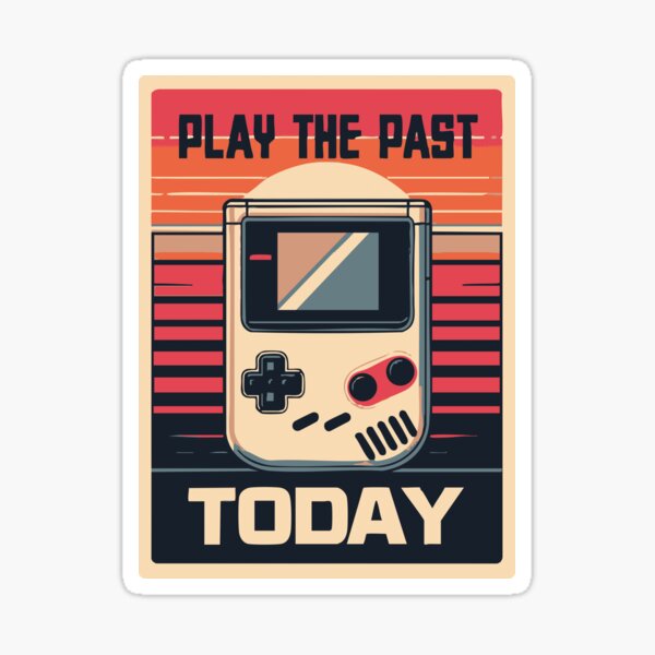 Item preview, Retro Handheld Console - Play The Past  designed and sold by Klysztof.