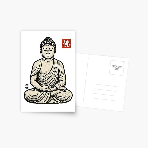 Item preview, Japanese Buddha designed and sold by Kabuji Store.
