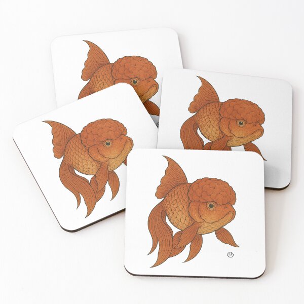 Item preview, Japanese Goldfish - Vintage Japanese Style Kingyo designed and sold by Kabuji Store.