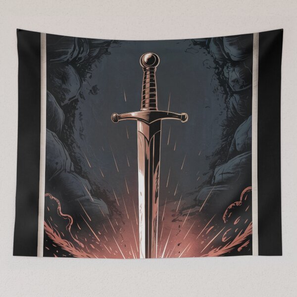 Item preview, Sword of Honor - Knightly Valor & Code designed and sold by ShadowAndSlate.