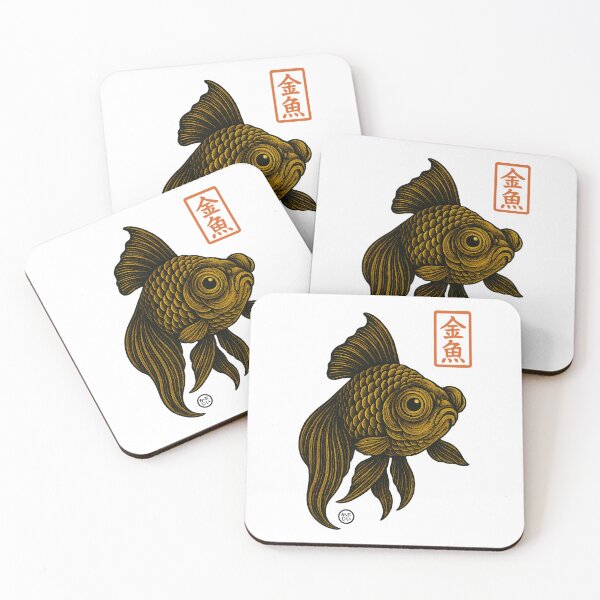 Item preview, Japanese Black Moor Goldfish designed and sold by Kabuji Store.