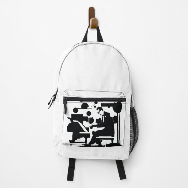 Item preview, Jazz Pianist Silhouette designed and sold by TurtleDojo.