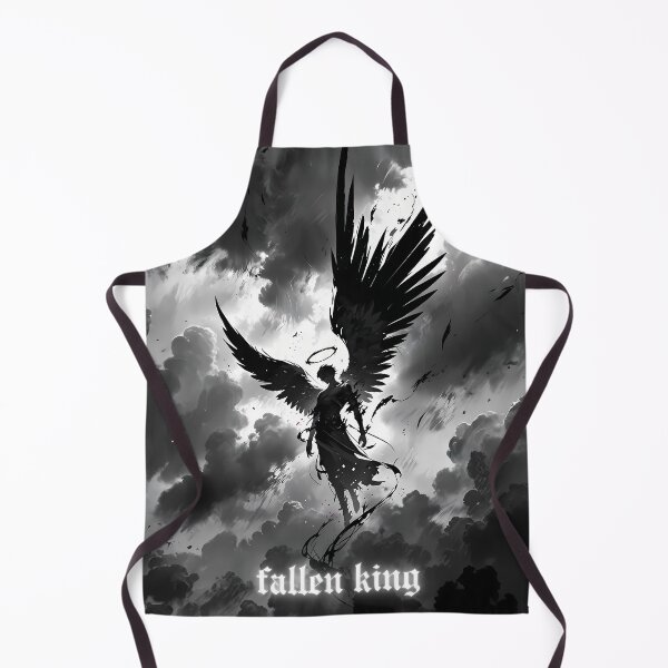 Artikelvorschau, Fallen King Dark Angel – Gothic-Ästhetik mit Flügeln und Heiligenschein entworfen und verkauft von THE LOST .