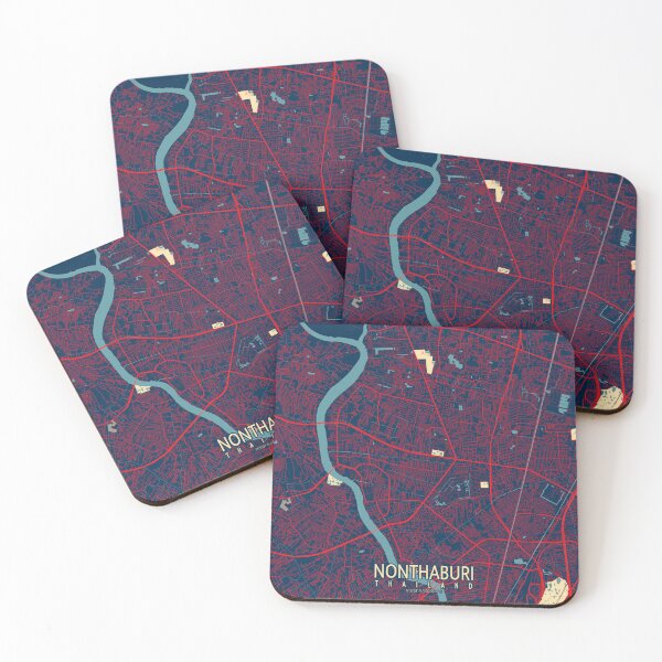 Item preview, Nonthaburi City Map of Thailand - Hope designed and sold by deMAP.