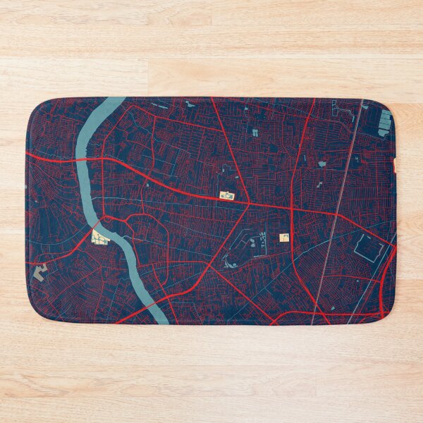 Item preview, Nonthaburi City Map of Thailand - Hope designed and sold by deMAP.