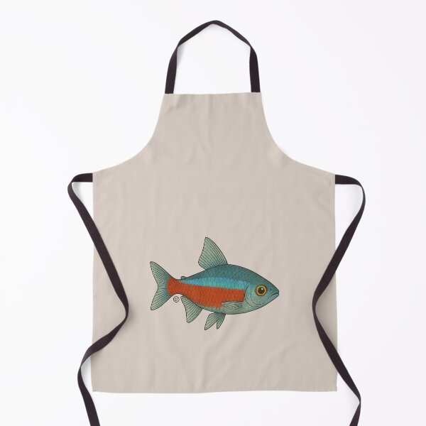 Item preview, Neon Tetra Fish Japanese Style - Amazon Fish - Cardinal Tetra designed and sold by Kabuji Store.