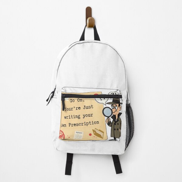 Item preview, "Detective's Note: Self-Prescription Warning" designed and sold by Mindful56.