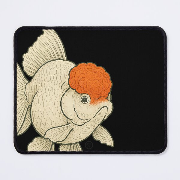 Item preview, Japanese Oranda Goldfish - Vintage Japanese Style Kingyo designed and sold by Kabuji Store.