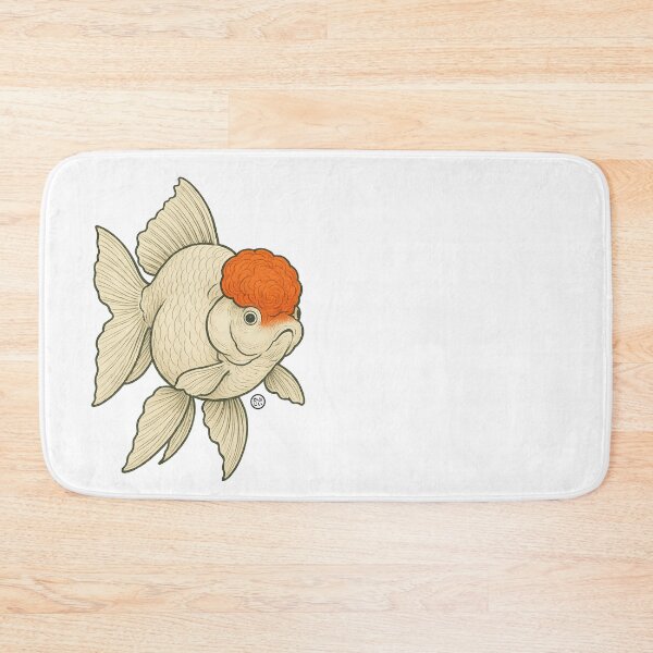 Item preview, Japanese Oranda Goldfish - Vintage Japanese Style Kingyo designed and sold by Kabuji Store.