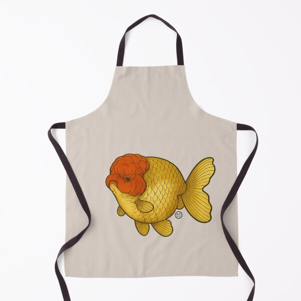 Item preview, Japanese Ranchu Goldfish - Vintage Japanese Style Kingyo designed and sold by Kabuji Store.
