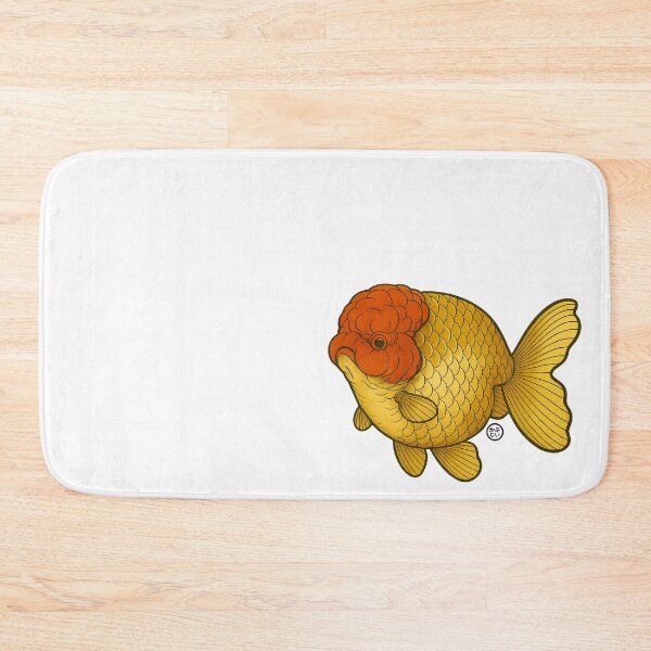 Item preview, Japanese Ranchu Goldfish - Vintage Japanese Style Kingyo designed and sold by Kabuji Store.