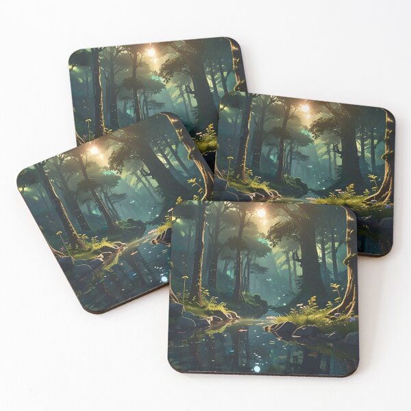 Item preview, Relaxing and peaceful Forest designed and sold by pongthep-ks.