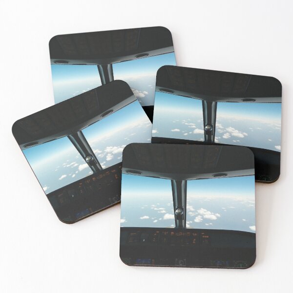 Item preview, Look at the outside from the pilot cabin of an airplane designed and sold by dabingboshi.
