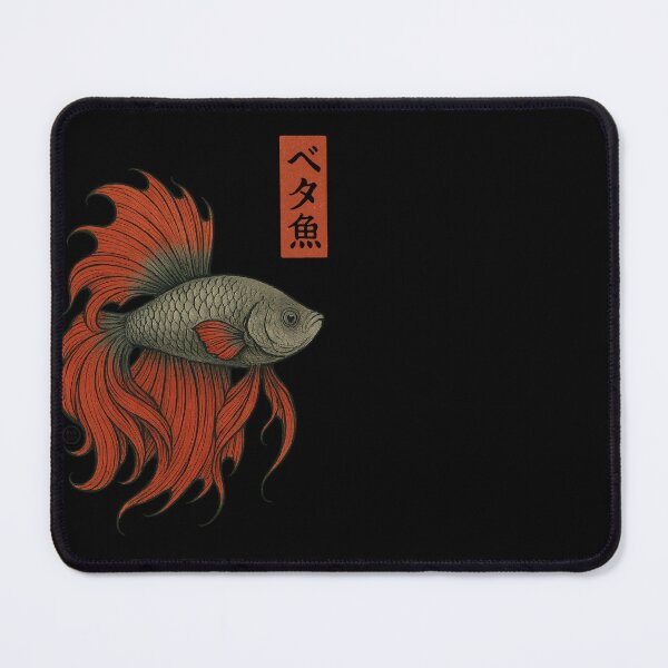 Item preview, Japanese Betta Fish Art designed and sold by Kabuji Store.