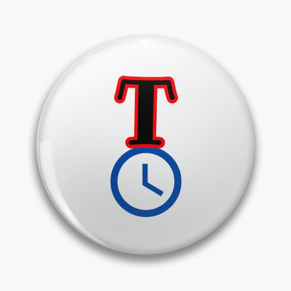 Item preview, Tea Time Clock Logo | Bold Time Management Icon Design designed and sold by larissa-myrie.