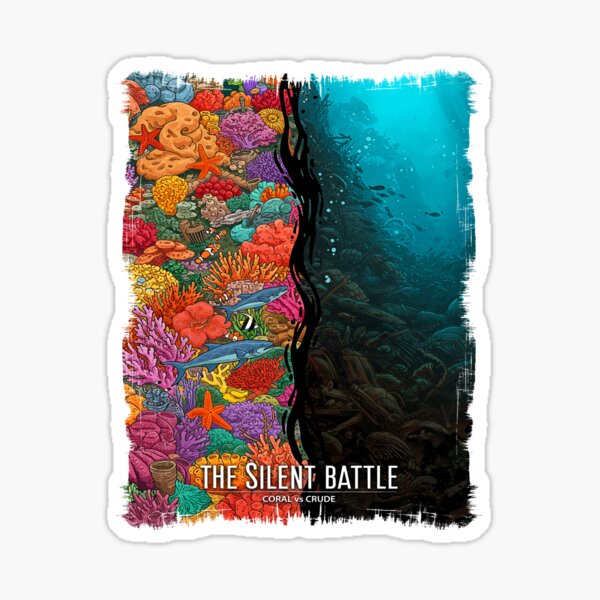 Item preview, Coral vs Crude designed and sold by HexOne.
