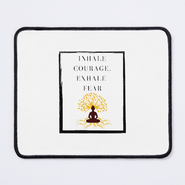 Item preview, Inhale Courage, Exhale Fear Design 1 designed and sold by ShivThulirVerse.