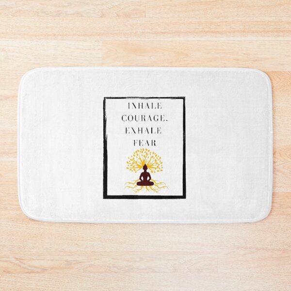 Item preview, Inhale Courage, Exhale Fear Design 1 designed and sold by ShivThulirVerse.