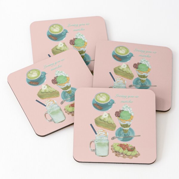 Item preview, Matcha food and drinks designed and sold by FeedMeLikeUDraw.