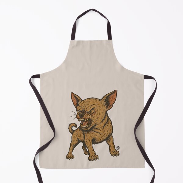 Item preview, Fearless Japanese Style Angry Chihuahua - No Fear Vintage Japanese Yokai Style designed and sold by Kabuji Store.