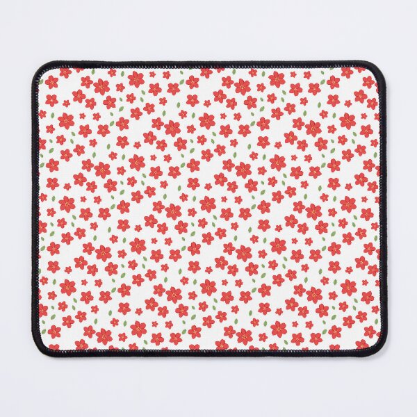 Item preview, Cute Red Flower Pattern – Playful Floral Design for Everyday Joy designed and sold by Artsprint941.