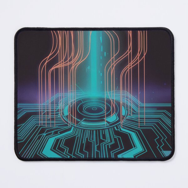 Item preview, Neon Circuits - Digital Flow Tech Art designed and sold by ShadowAndSlate.