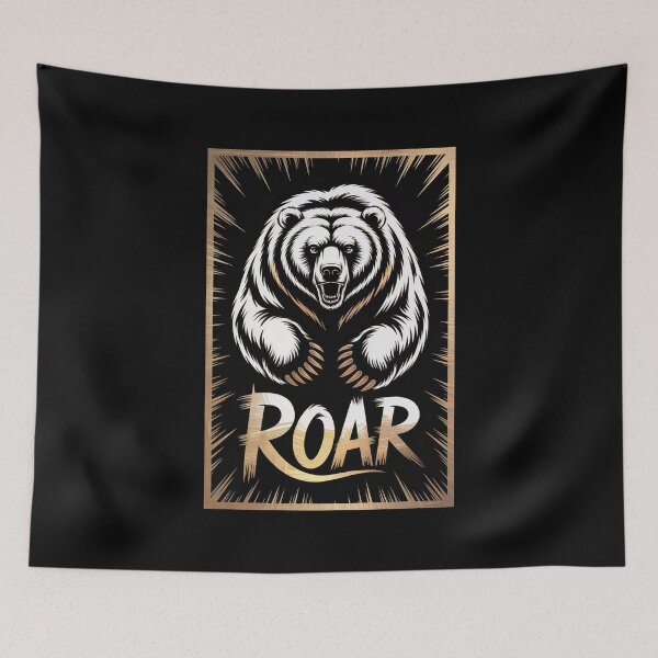 Item preview, Roar - Mighty Bear Strength designed and sold by ShadowAndSlate.