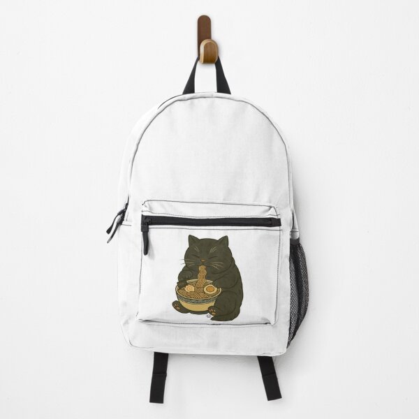 Item preview, Noodle Cat - Ramen Cat Japanese Kawaii Ramen Neko - Black Cat designed and sold by Kabuji Store.