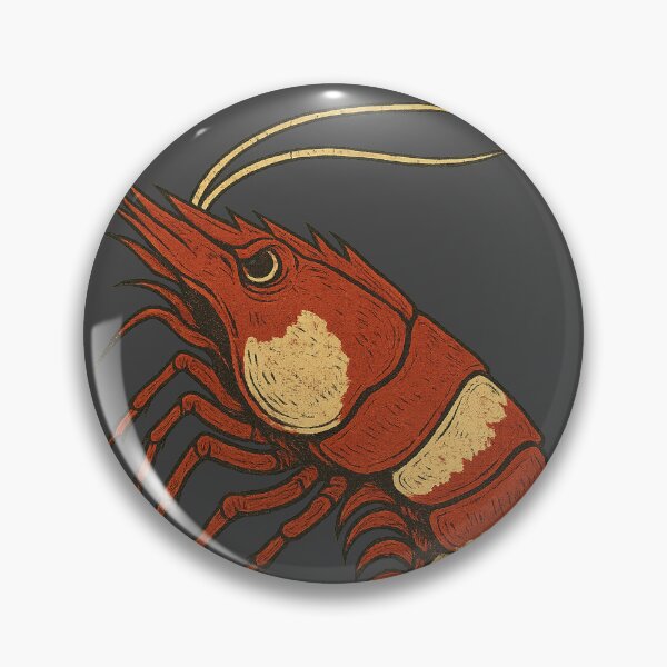 Item preview, Angry Japanese Crystal Red Shrimp  designed and sold by Kabuji Store.