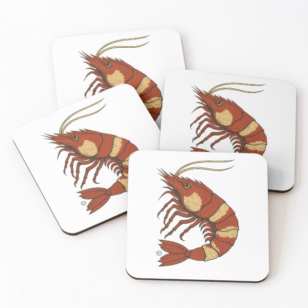 Item preview, Angry Japanese Crystal Red Shrimp  designed and sold by Kabuji Store.