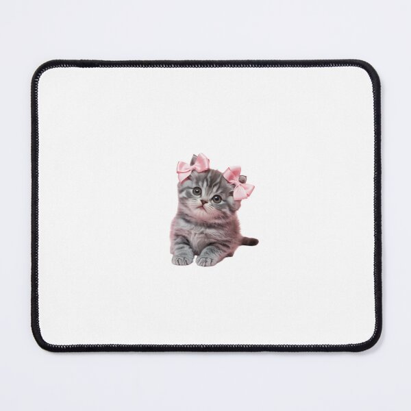 Item preview, Sweet Blush Bow Kitty designed and sold by Cat Forever.