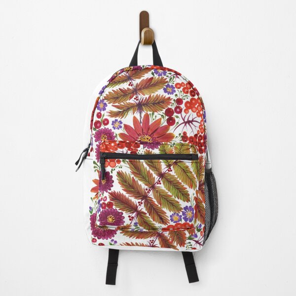 Item preview, Petrykivka Autumn Rhythm – Ukrainian Folk Flowers designed and sold by OrnamentUA.