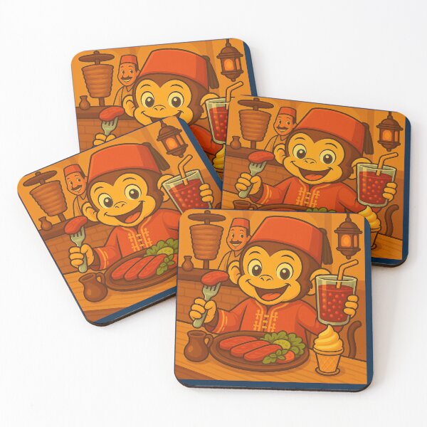 Item preview,  Monkey's Turkish Culinary Adventure designed and sold by SammyMorry.
