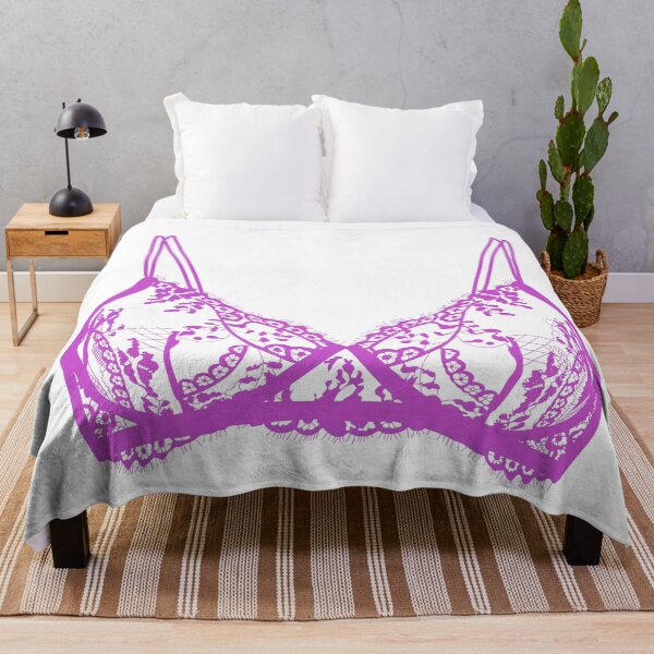 Item preview, Purple lace bra designed and sold by rosipos.