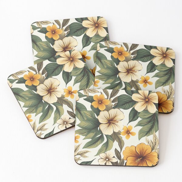 Item preview, Chamorro Floral Pattern – Tropical Island Design designed and sold by Myra365Art.
