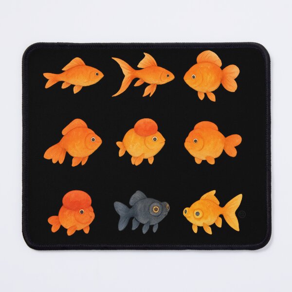 Item preview, Watercolor Japanese Goldfish - Kawaii Watercolour Style designed and sold by Kabuji Store.