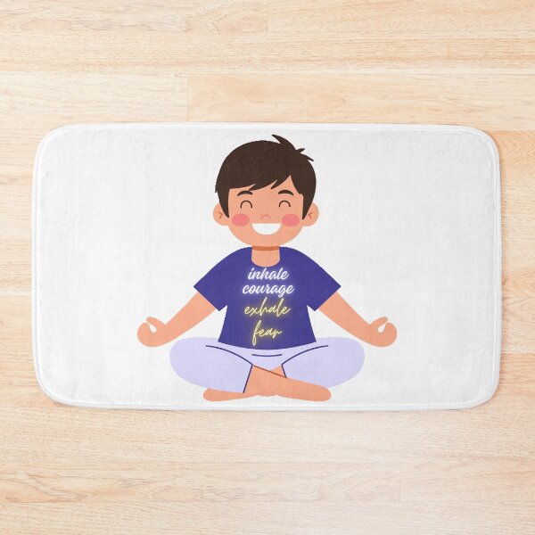 Item preview, Inhale Courage, Exhale Fear Design 3 designed and sold by ShivThulirVerse.