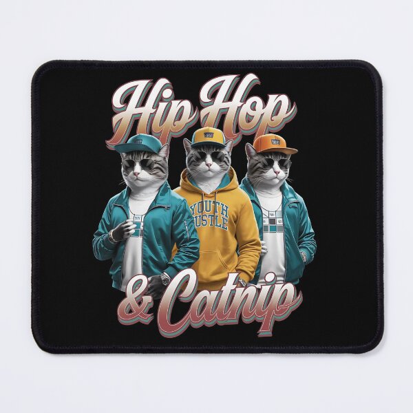 Item preview, Hip Hop & Catnip - Hip hop cats - Cat nip - Funky cat - Meowdy - Cat vibes - Just hip hop cats - Hip hop kitten - Dancing cats designed and sold by JansenGS.