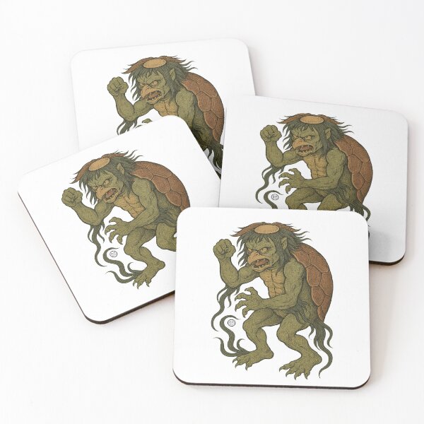 Item preview, Fearless Kappa Yokai  - No Fear Vintage Japanese Yokai Style designed and sold by Kabuji Store.
