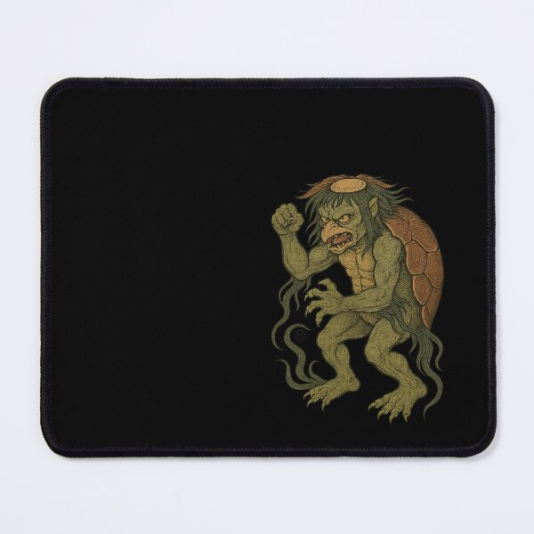 Item preview, Fearless Kappa Yokai  - No Fear Vintage Japanese Yokai Style designed and sold by Kabuji Store.