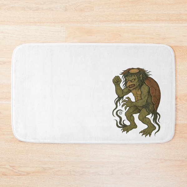 Item preview, Fearless Kappa Yokai  - No Fear Vintage Japanese Yokai Style designed and sold by Kabuji Store.