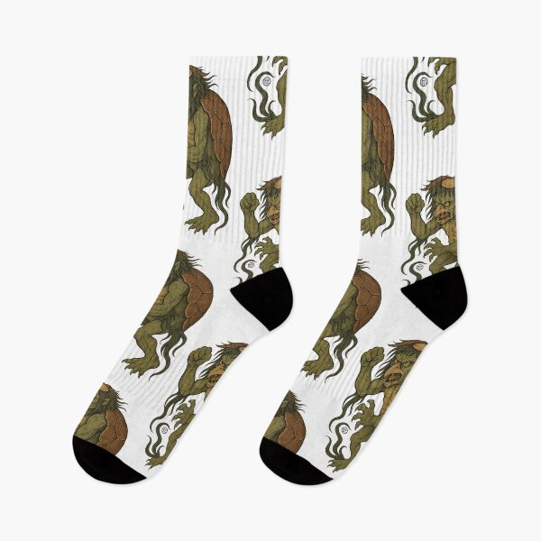 Item preview, Fearless Kappa Yokai  - No Fear Vintage Japanese Yokai Style designed and sold by Kabuji Store.